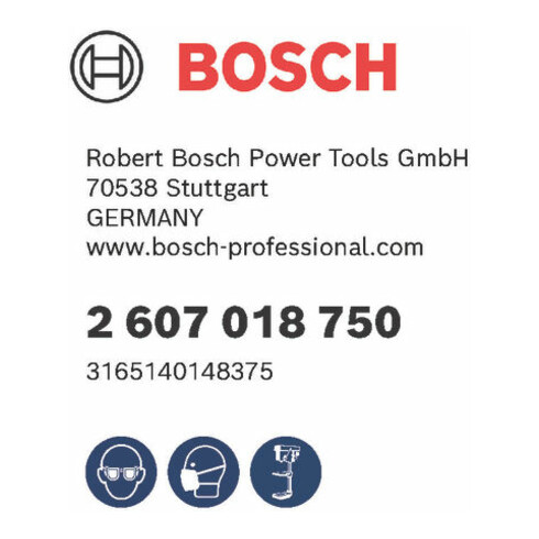 Bosch Set di punte per cerniere, metallo duro, 5 pz., 15 - 35 mm