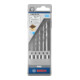Bosch Set di punte per legno con codolo esagonale 5 pezzi 2 - 6 mm-5