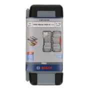 Bosch Set di punte per metallo HSS-G Toughbox, 18 pz. DIN 338 135°-5