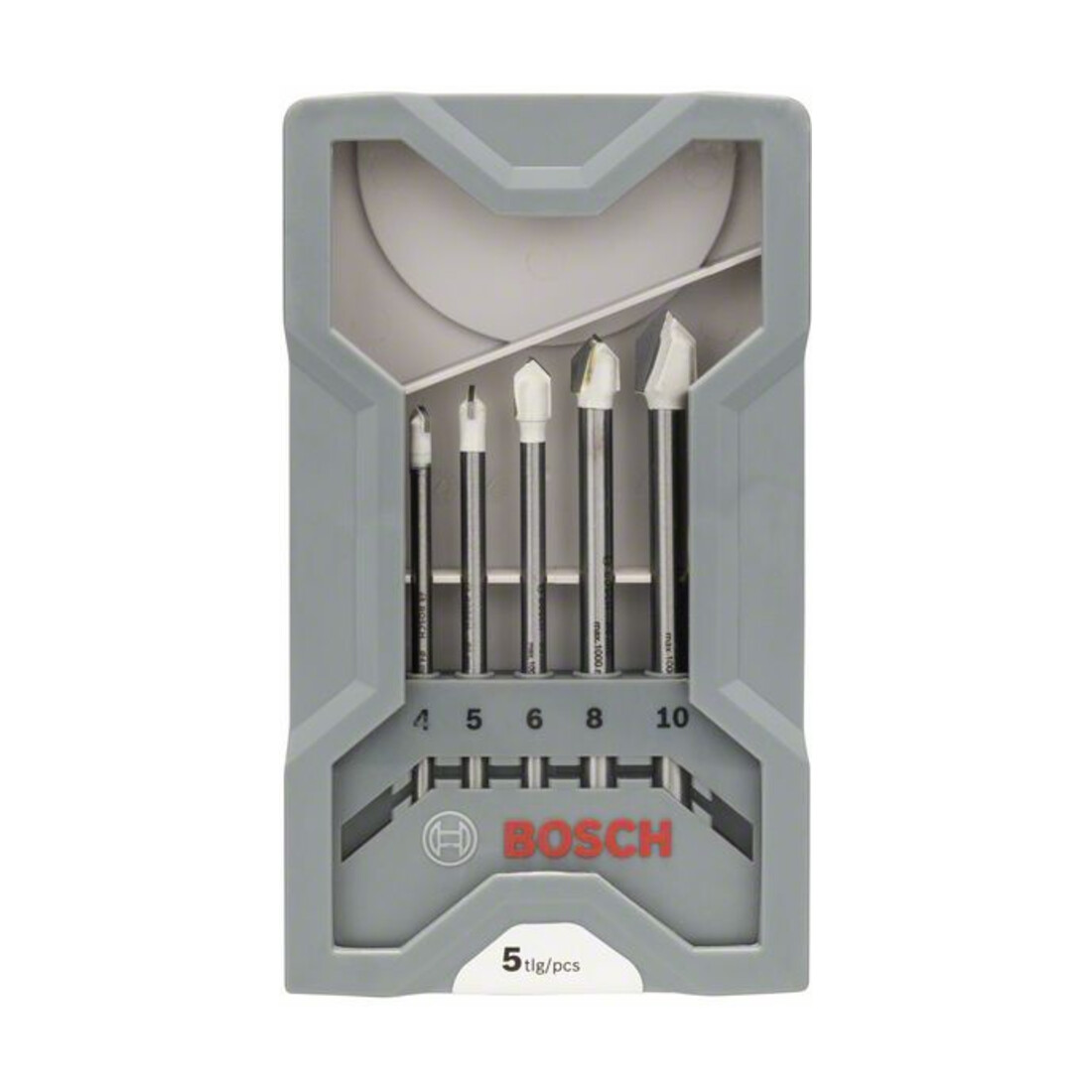 Bosch Set di punte per piastrelle CYL-9 Ceramic 5 pezzi 4 - 10 mm