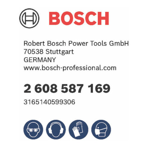 Bosch Set di punte per piastrelle CYL-9 Ceramic 5 pezzi 4 - 10 mm