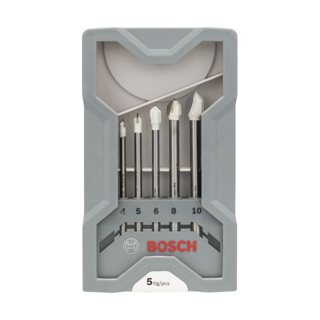 Bosch Set di punte per piastrelle CYL-9 Ceramic 5 pezzi 4 - 10 mm