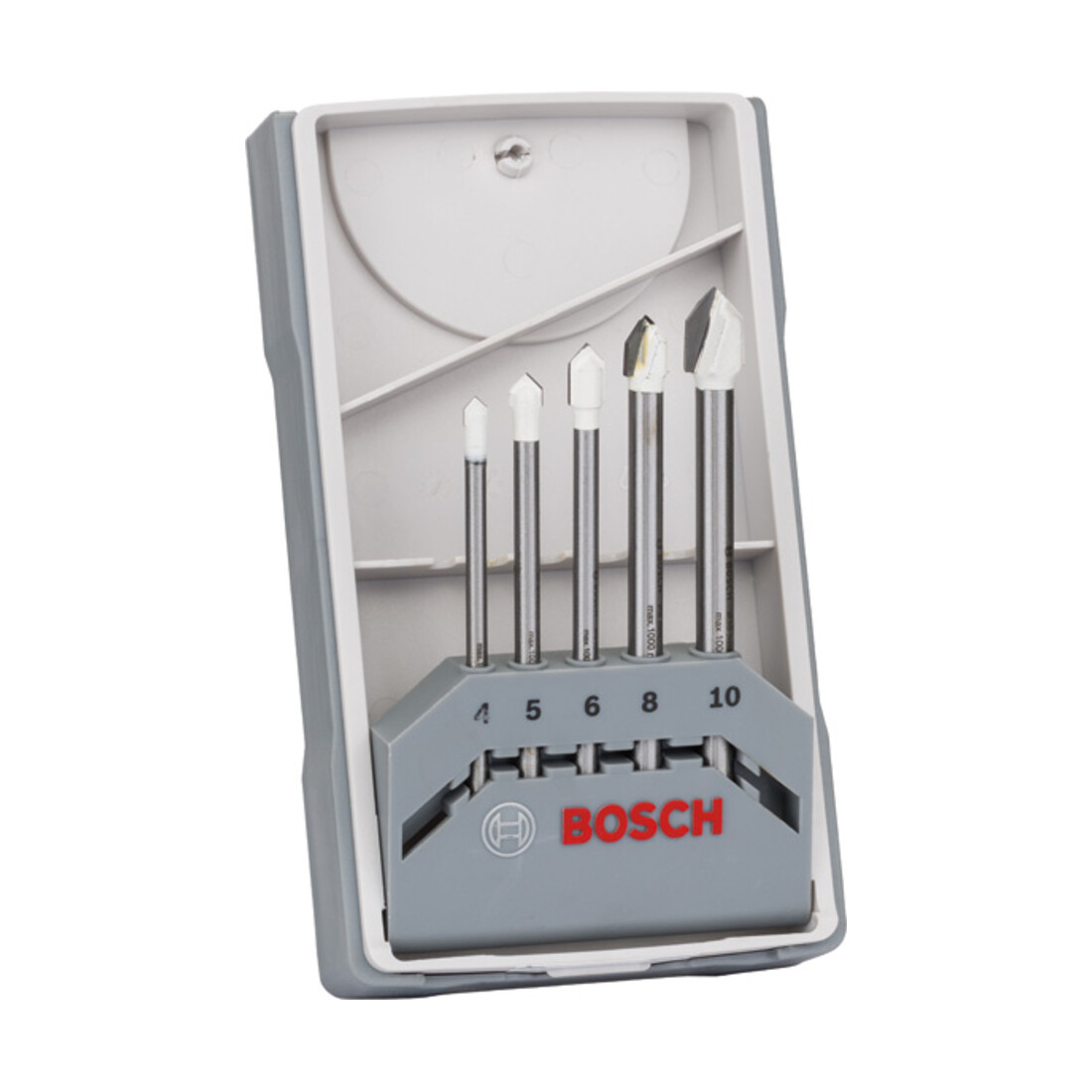 Bosch Set di punte per piastrelle CYL-9 Ceramic 5 pezzi 4 - 10 mm