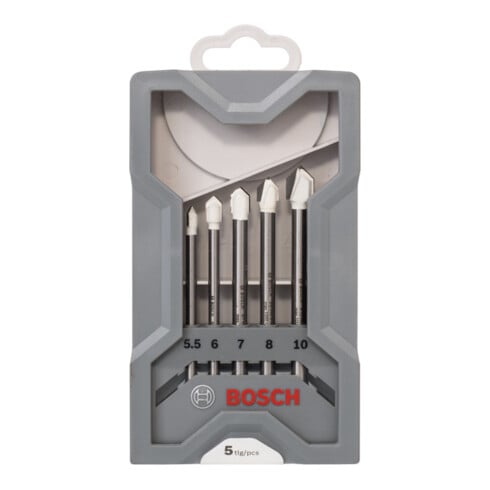 Bosch Set di punte per piastrelle CYL-9 Ceramic 5 pezzi 5,5 - 10 mm