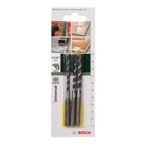 Bosch Set di punte per Punta trapano multiuso SDS-Quick, 5,5 - 7mm