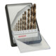 Bosch Set di punte per trapano Robust Line HSS-Co DIN 135, per metallo, 135°, 10pz. 1 - 10mm-1