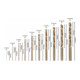 Bosch Set di punte per trapano Robust Line HSS-Co DIN 135, per metallo, 135°, 10pz. 1 - 10mm-5