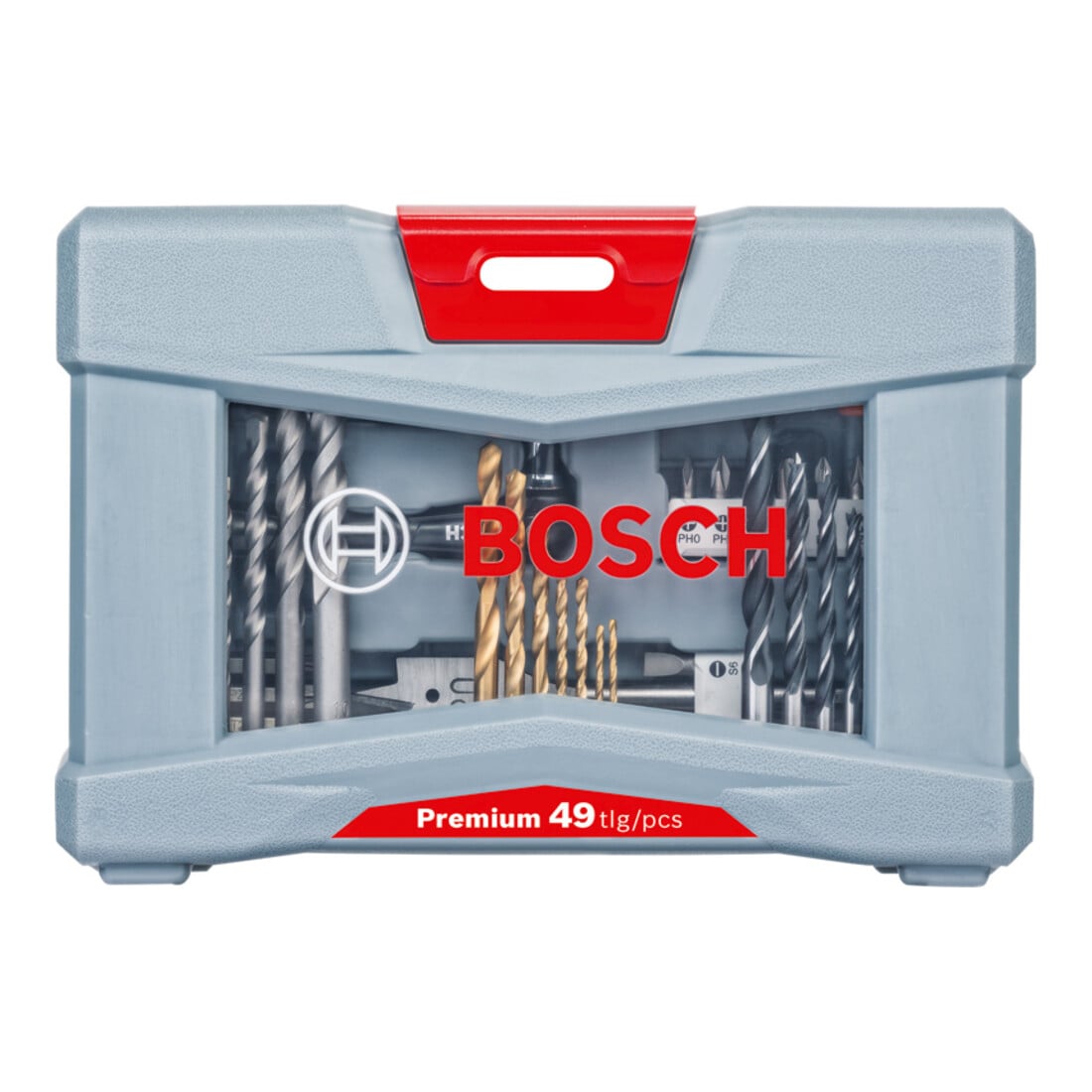 Bosch Set di punte Premium X-Line per trapani e avvitatori, 49pz.
