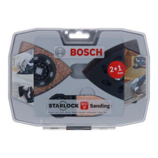Bosch Set di rettifica Starlock Best of Sanding, 6 pezzi