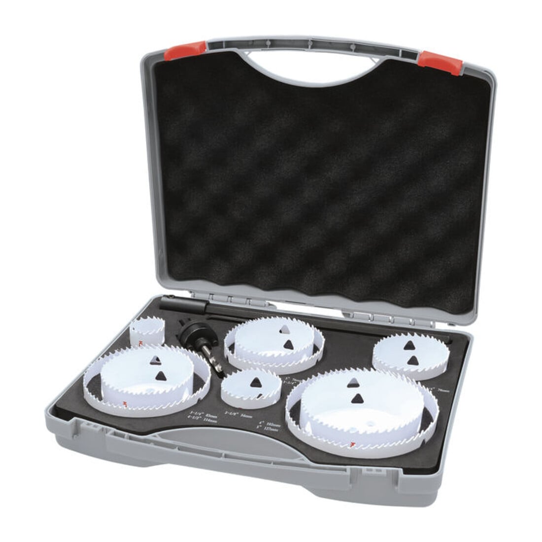 Bosch Set di seghe a tazza Multi Material con filettatura, 35/54/70/76/83/95/102/114/127 x 40 mm