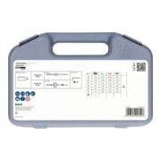 Bosch Set di seghe a tazza Multi Material con filetto, 19; 22; 29; 38; 44; 51 x 40 mm