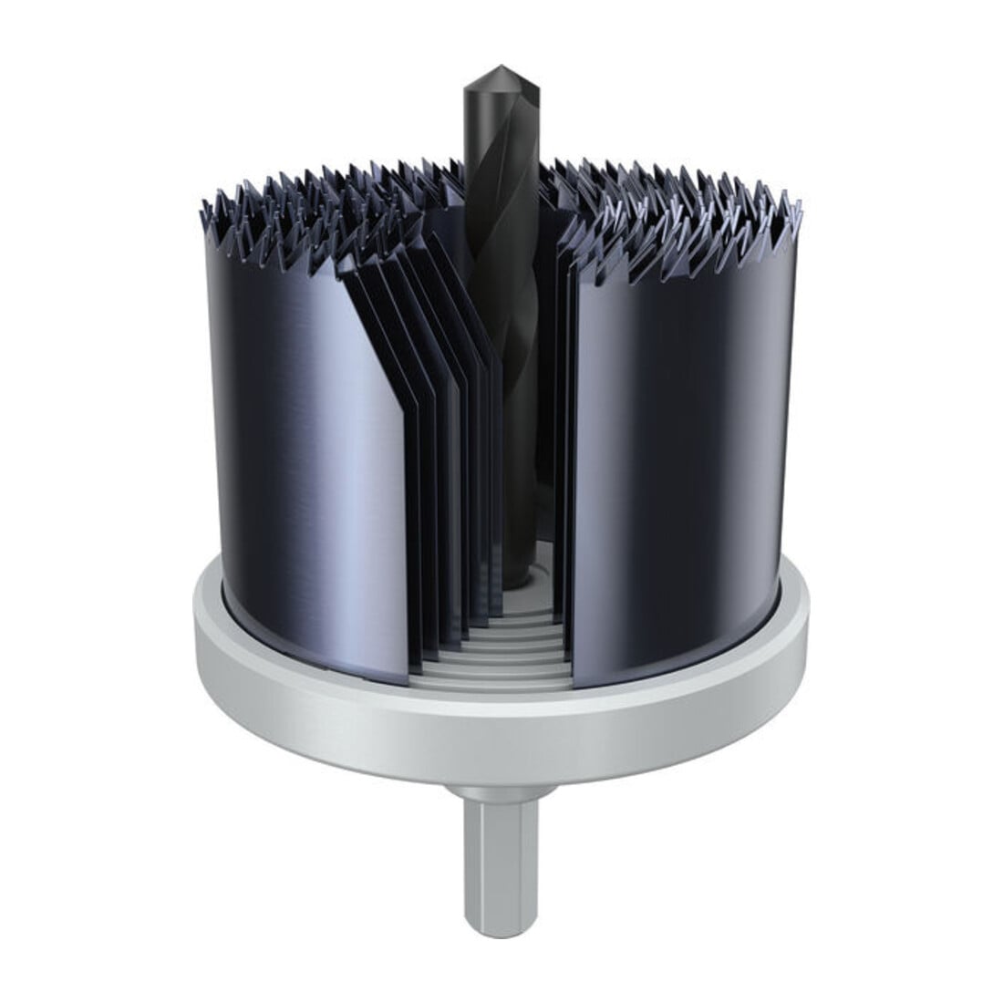 Bosch Set di seghe a tazza per legno e cartongesso con attacco, 26/32/39/45/51/58/64 x 44 mm