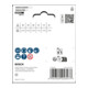 Bosch Set di seghe a tazza per legno e cartongesso con supporto, 46/53/60/67/74/81 x 31 mm-2