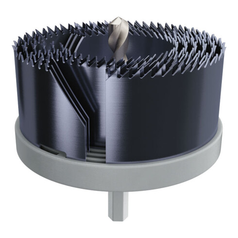 Bosch Set di seghe a tazza per legno e cartongesso con supporto, 46/53/60/67/74/81 x 31 mm