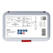 Bosch Set di seghe a tazza per legno e cartongesso con supporto e punta centratrice, 22-68x15 mm