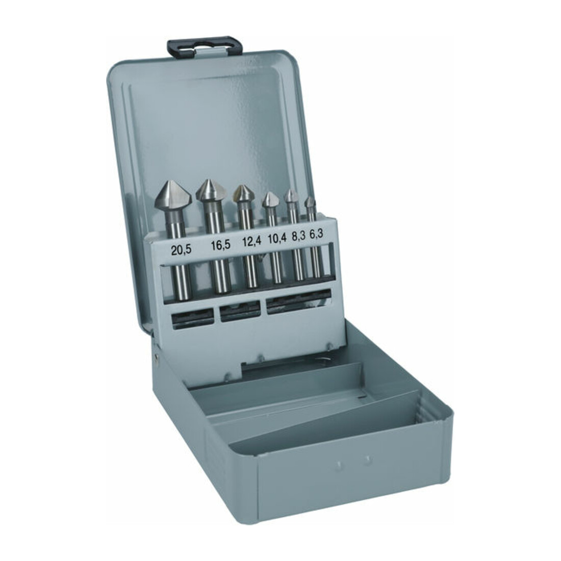 Bosch Set di svasatori conici 6 pezzi 45 63 mm / 5-10 mm / 6,3 - 20,5 mm