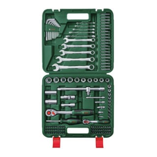 Bosch Set d’outils à main 134 pièces