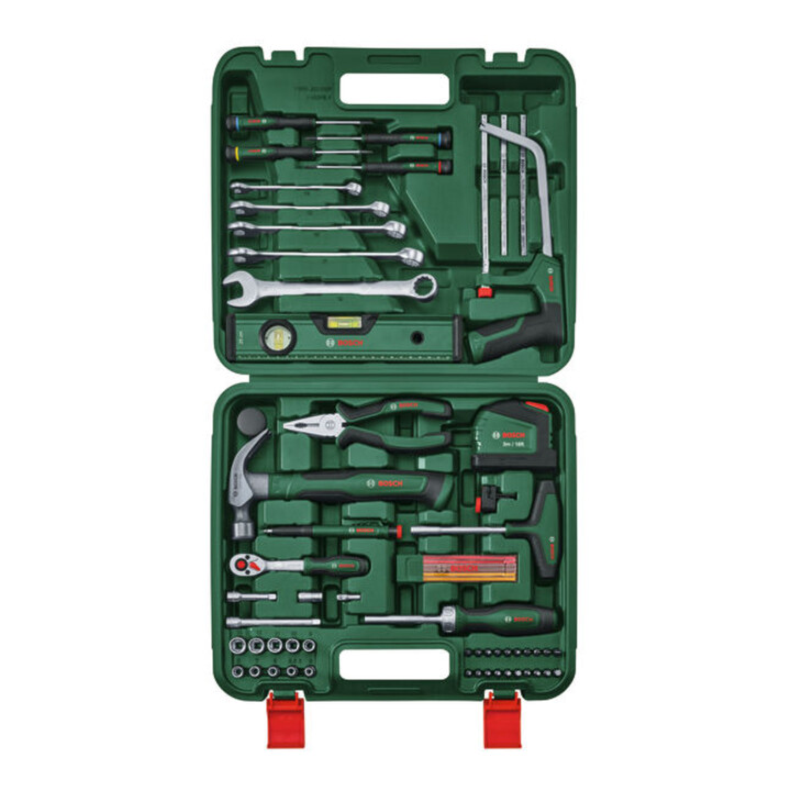 Bosch Set d’outils à main 63 pièces