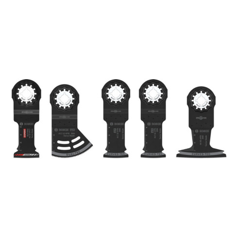 Bosch Set électricien et pour plaques de plâtre, 5 pièces