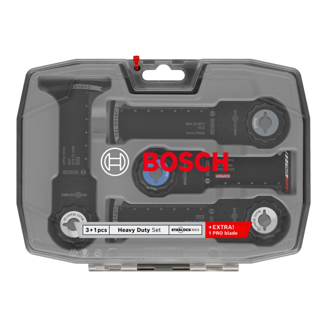 Bosch Set Heavy Duty, 4 pezzi