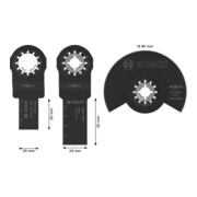Bosch Set lame per legno e metalli teneri, 3 pezzi-4
