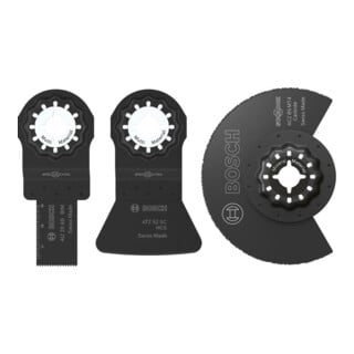 Bosch Set lame per piastrelle, 3 pezzi