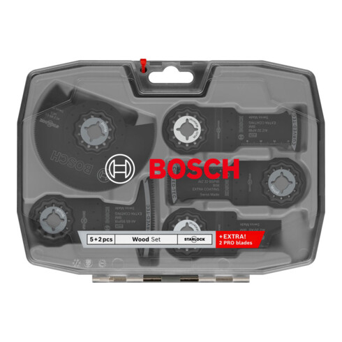 Bosch Set legno, 7 pezzi
