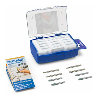 Bosch Set per incisione su vetro, 8pz. con valigetta, manuale degli accessori