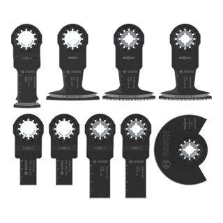 Bosch Set per legno e metalli teneri, 9 pezzi