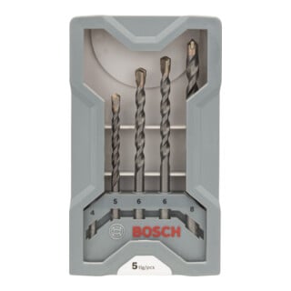 Bosch Set punte per calcestruzzo CYL-3, 5 pezzi, 4-8 mm