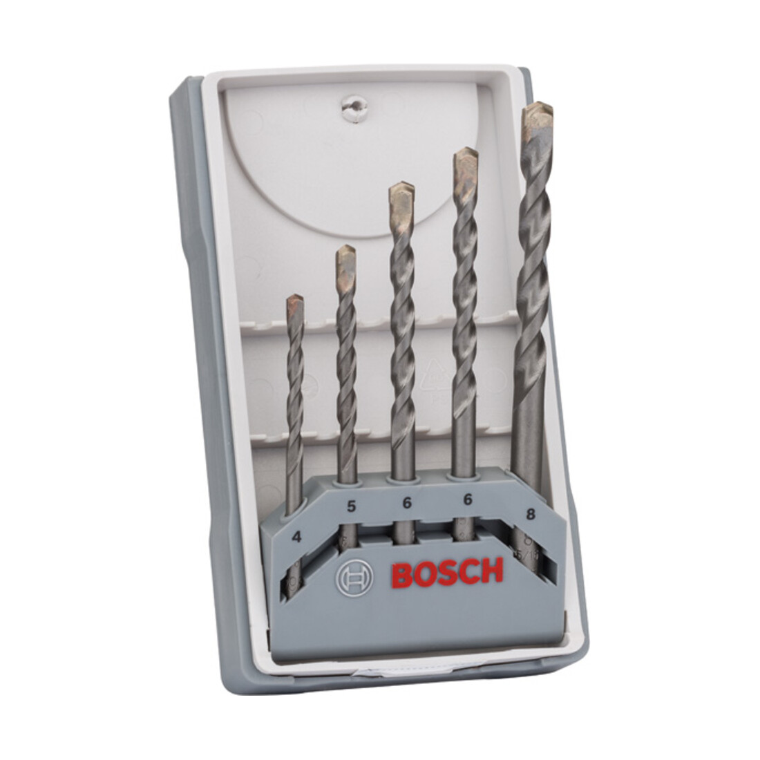 Bosch Set punte per calcestruzzo CYL-3, 5 pezzi, 4-8 mm