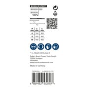 Bosch Set punte trapano EXPERT SDS plus-7X, 6/8/10mm 3pz., per martelli perforatori