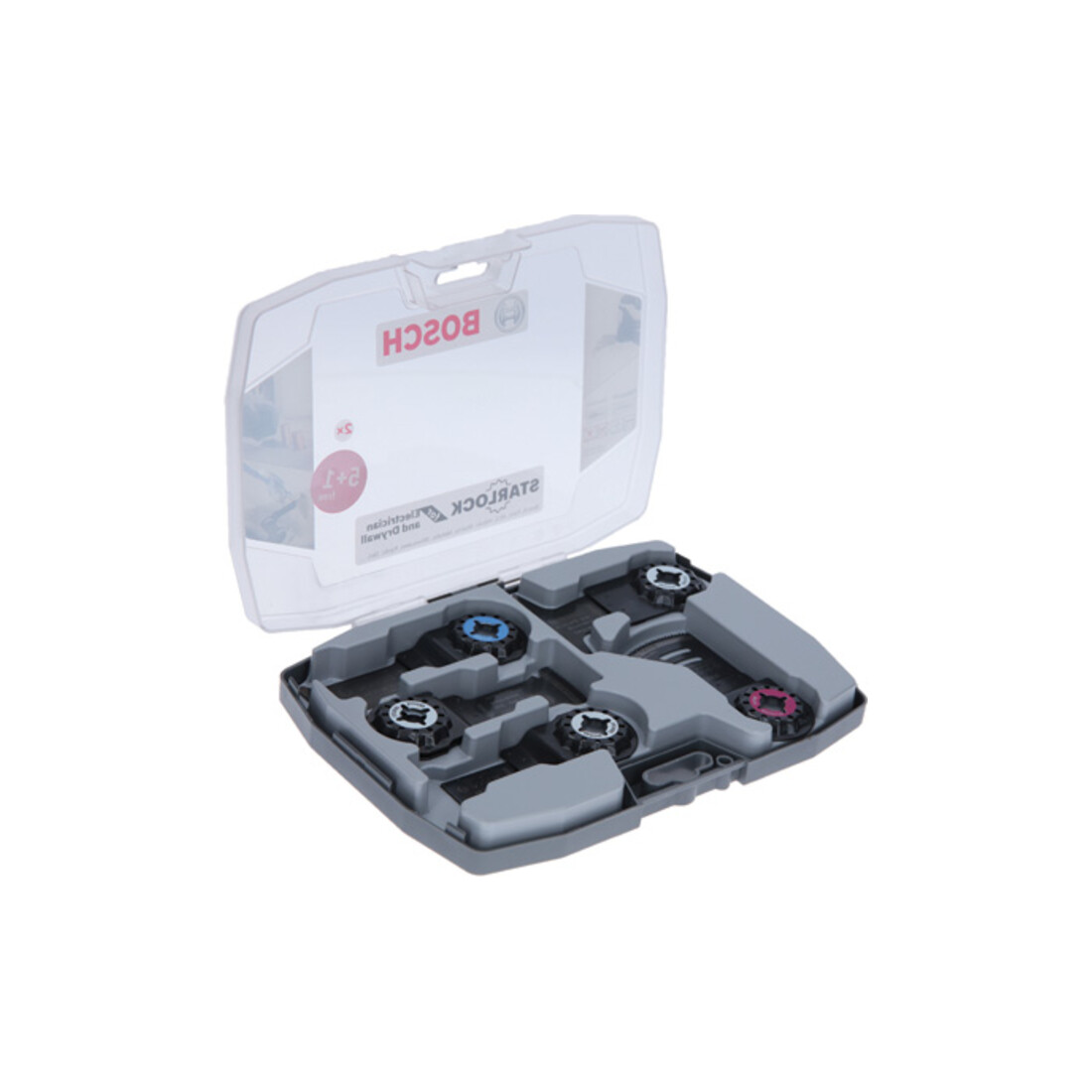 Bosch Set Starlock per elettricisti e costruttori a secco 5+1 pezzi
