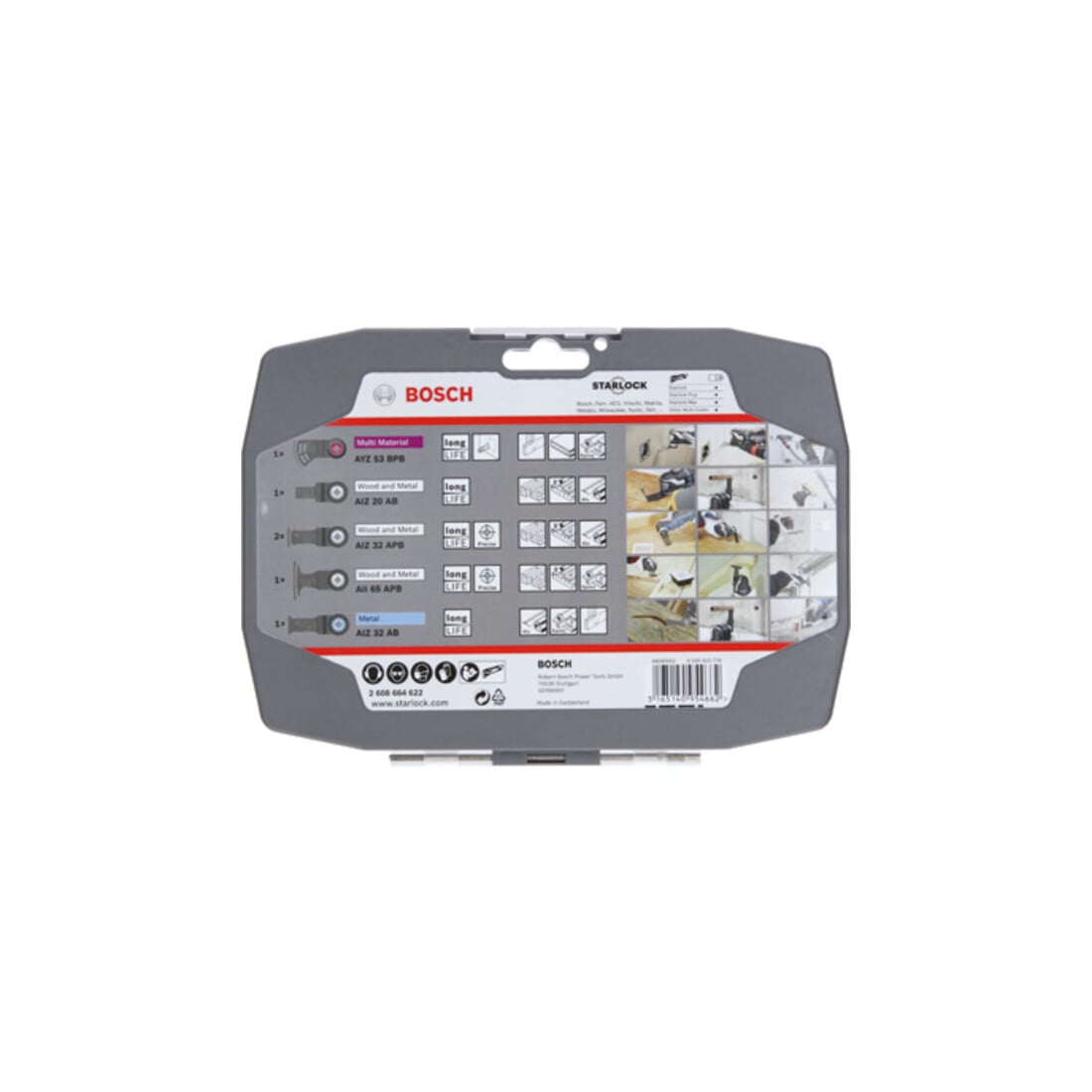 Bosch Set Starlock per elettricisti e costruttori a secco 5+1 pezzi