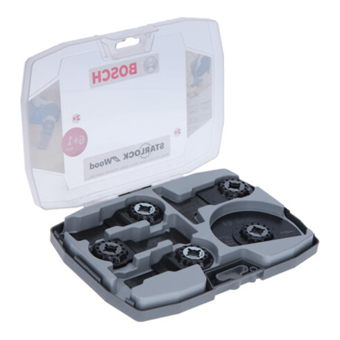 Bosch Set Starlock per legno 6+1 pezzi