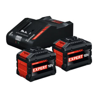 Bosch Set Starter Batteria/Caricatore 2x EXBA18V-150 + EXAL18V-160; C