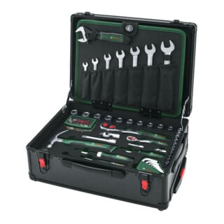 Bosch Set valigetta porta attrezzi rotanti 119 pezzi
