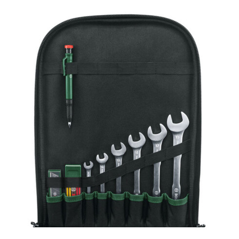 Bosch Set zaino porta attrezzi 60 pezzi Handwerkzeuge