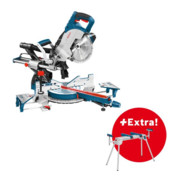 Bosch Sezionatrice GCM 8 SJL e tavolo da lavoro GTA 2600 in confezione di cartone