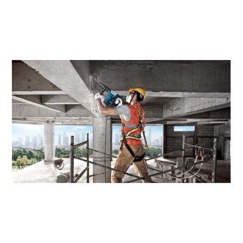 Bosch slaghamer met SDS max GSH 5, extra handgreep, 1 x puntbeitel 280mm
