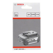 Bosch slide-in accupack 18 Volt Heavy Duty (HD), 4,0 Ah Li-Ion GBA M-C-4