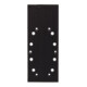 Bosch slijpplaat verlengd 185 x 93 mm dunne uitvoering-1