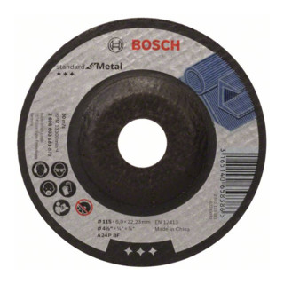 Bosch slijpschijf gekarteld Standard for Metal A 24 P BF