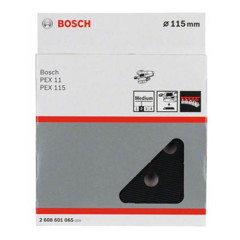 Bosch slijpschijf medium 115 mm voor PEX 115