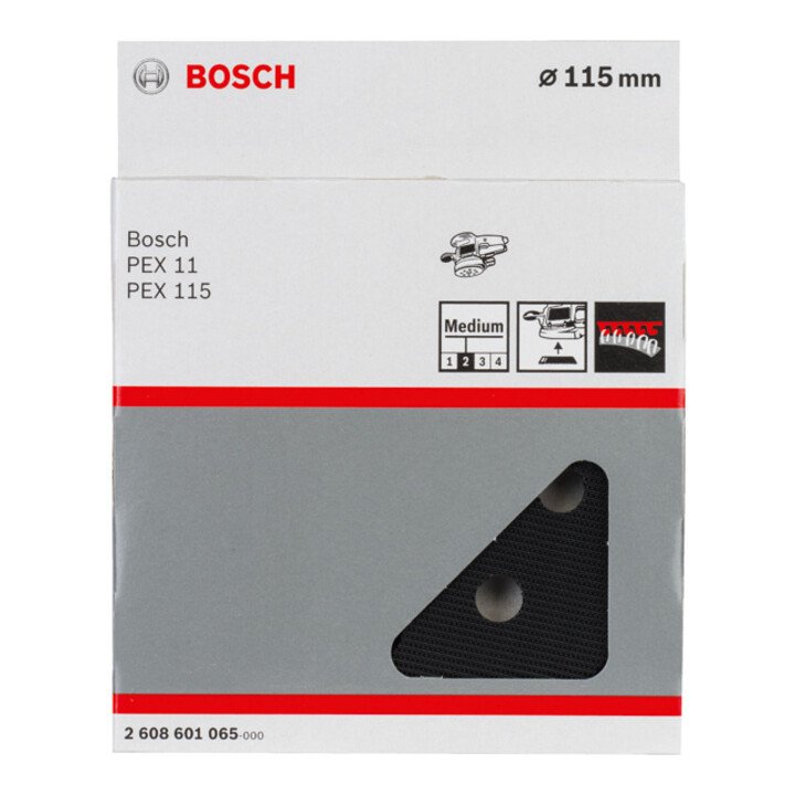Bosch slijpschijf medium 115 mm voor PEX 115
