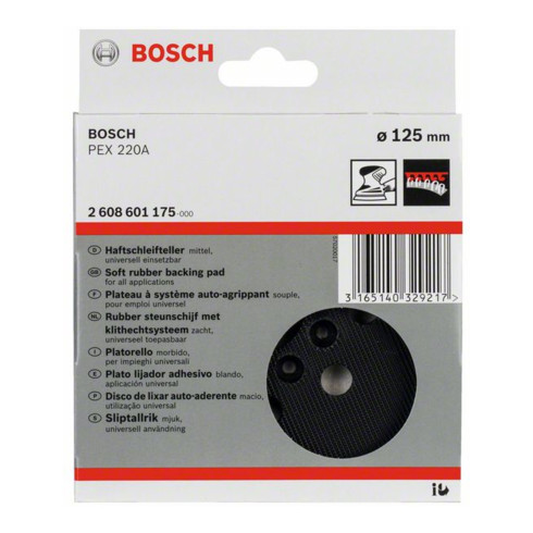 Bosch slijpschijf medium 125 mm 8, voor PEX 220 A