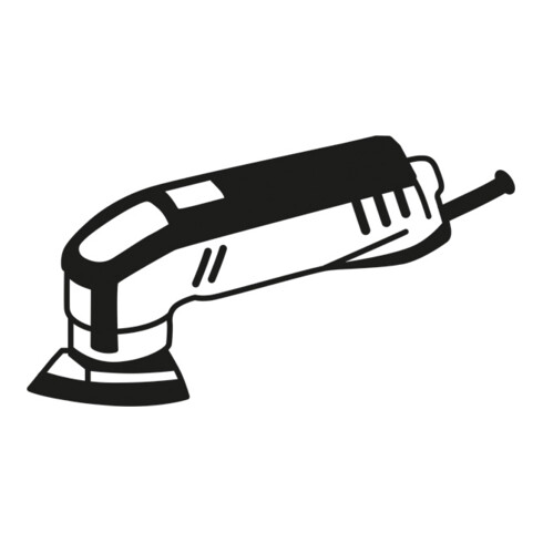 Bosch slijptong ovaal voor Bosch driekantige slijpmachine