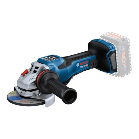 Bosch Smerigliatrice angolare a batteria BITURBO GWS 18V-15 PSC, senza batteria, L-BOXX
