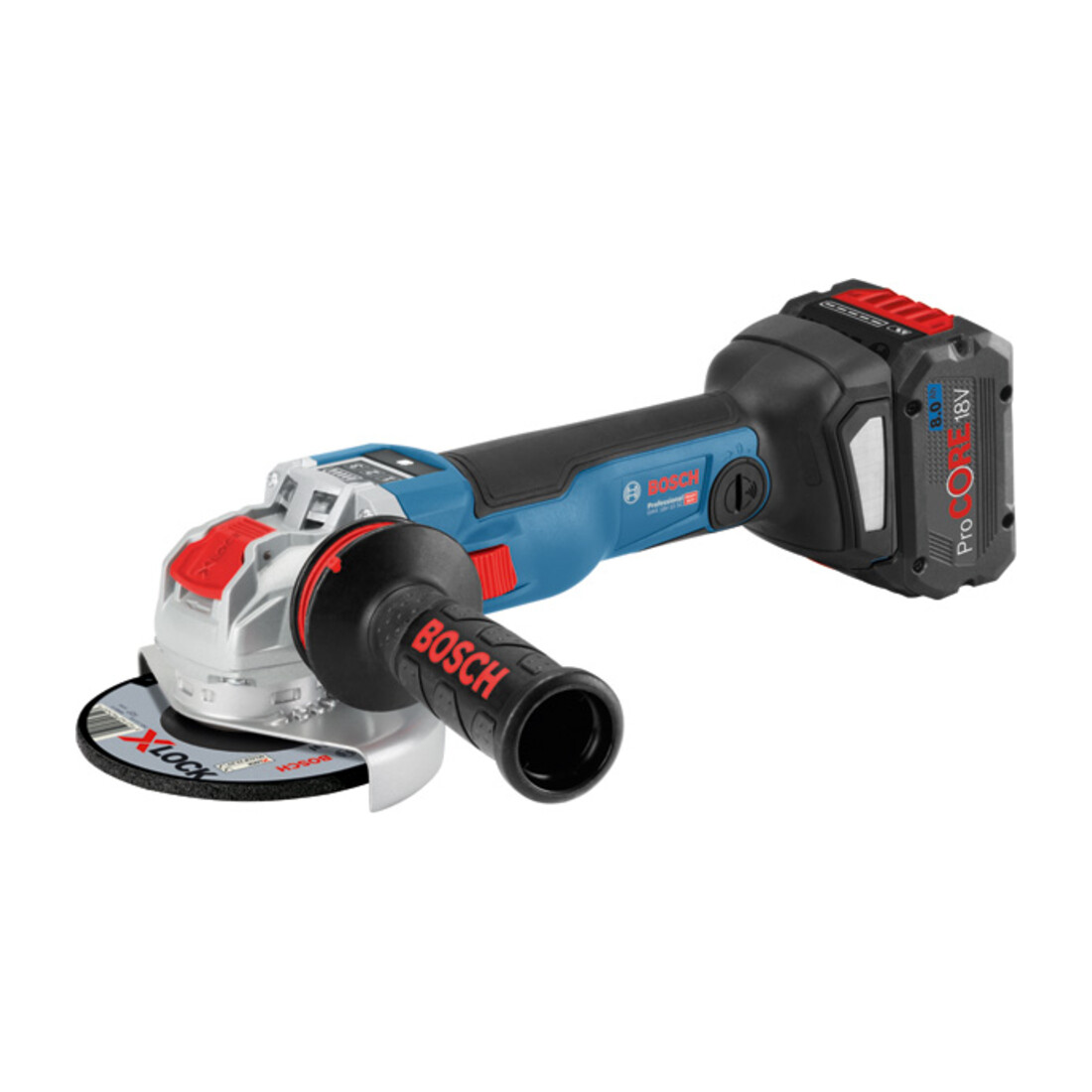 Bosch Smerigliatrice angolare a batteria GWX 18V-10 SC versione Solo L-BOXX