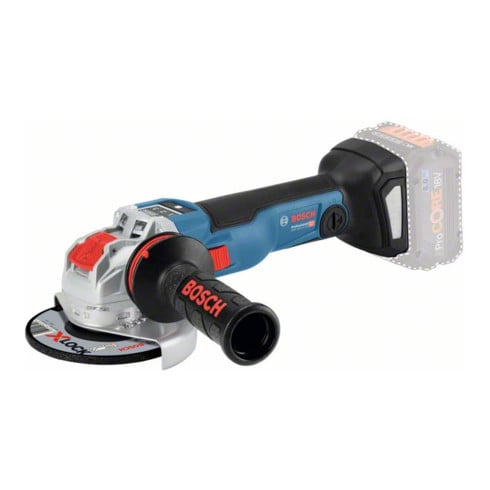 Bosch Smerigliatrice angolare a batteria GWX 18V-10 SC versione Solo L-BOXX
